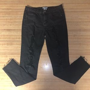 Mudd ripped skinny jeans